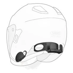 Syst. De Com. SENA 10U Pour Casque Shoei Jet Cruise 7 Syst. De Com. SENA 10U Pour Casque Shoei Jet Cruise -NGK Magasin 10USH13 2