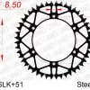 COURONNE ACIER #520 S/C 16206SLK+51 -NGK Magasin 16206SLK51 1