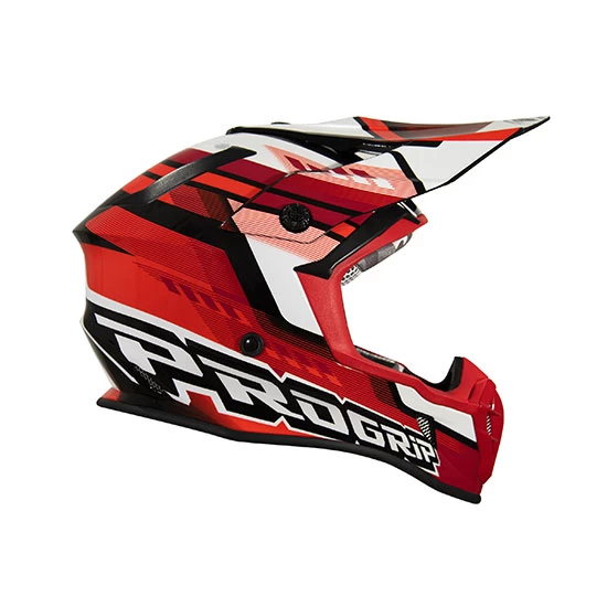 CASQUE PROGRIP 3180 TAILLE S (55-56cm) ROUGE/BLANC 4 CASQUE PROGRIP 3180 TAILLE S (55-56cm) ROUGE/BLANC – Image 2