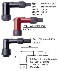 Capuchon Antiparasite NGK LB05FG